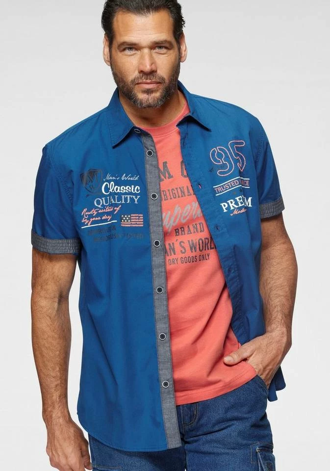 Man's World Kurzarmhemd (mit T-Shirt) 5 Man's World Kurzarmhemd (mit T-Shirt) – Bild 5