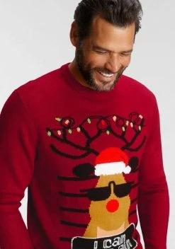 Man's World Rundhalspullover »Rentier« -Man's World Verkäufe 0f2af9e5 9fcb 50df 9930 f8cf5234de97