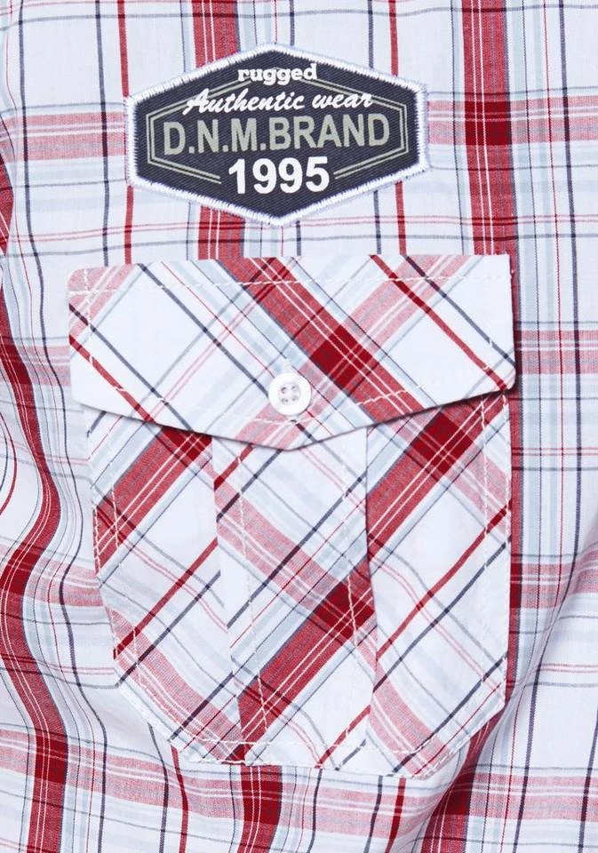 Man's World Kurzarmhemd mit modischen Applikationen 5 Man's World Kurzarmhemd mit modischen Applikationen – Bild 5