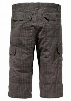 Man's World Cargobermudas in 3/4-Länge mit modischem Karomuster Grau-braun-kariert, Blau-kariert -Man's World Verkäufe 14939413