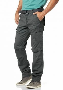 Man's World Cargohose (Set, mit Gürtel) mit Zip-Off Funktion Schwarz, Grau 19 Man's World Cargohose (Set, mit Gürtel) mit Zip-Off Funktion Schwarz, Grau -Man's World Verkäufe 15819137