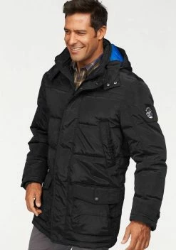 Man's World Winterjacke mit abnehmbarer Kapuze