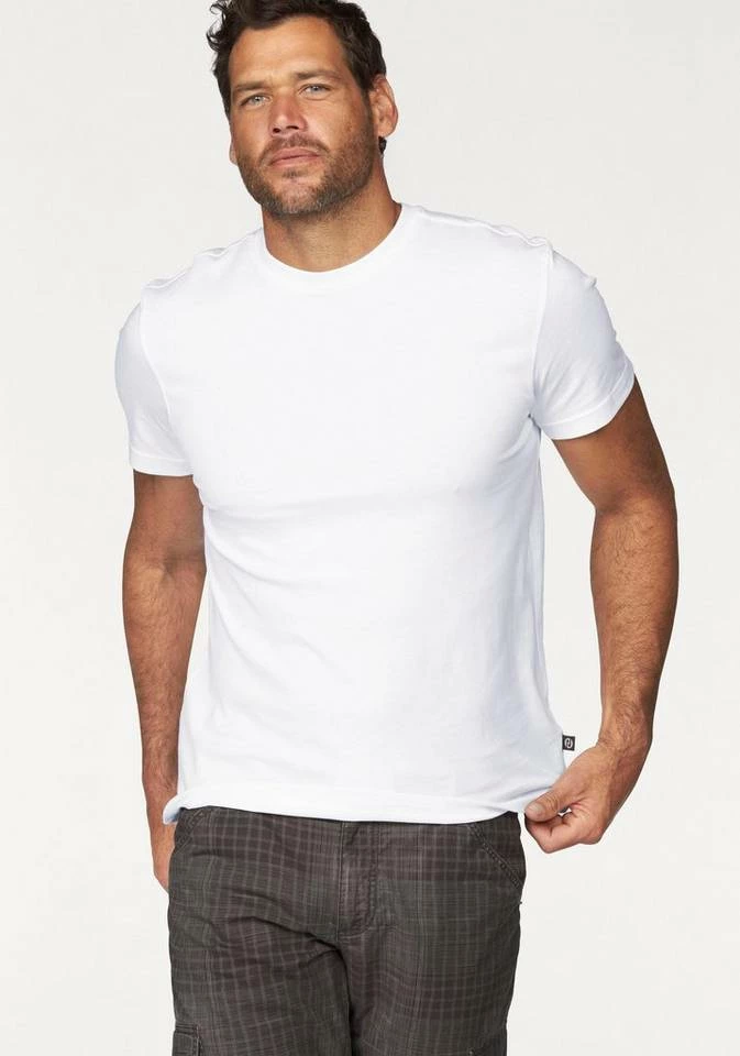 Man's World T-Shirt (Packung, 3-tlg., 3er-Pack) Basic T-Shirt mit trageangenehmer Qualität Olivgrün | khaki | natur, Weiß | weiß | weiß, Schwarz | schwarz | schwarz, Rot | marine | grau-meliert 15 Man's World T-Shirt (Packung, 3-tlg., 3er-Pack) Basic T-Shirt mit trageangenehmer Qualität Olivgrün | khaki | natur, Weiß | weiß | weiß, Schwarz | schwarz | schwarz, Rot | marine | grau-meliert – Bild 15