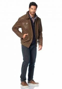 Man's World Troyer mit Reißverschluss am Kragen Anthrazit-meliert, Marine -Man's World Verkäufe 18836656