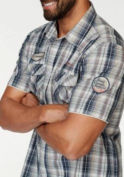 Man's World Kurzarmhemd im Karodesign 8 Man's World Kurzarmhemd im Karodesign -Man's World Verkäufe 20717114