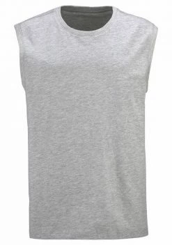 Man's World Muscleshirt (Packung, 2-tlg., 2er-Pack) aus reiner Baumwolle Blau | schwarz, Grau-meliert | olivgrün -Man's World Verkäufe 22044282