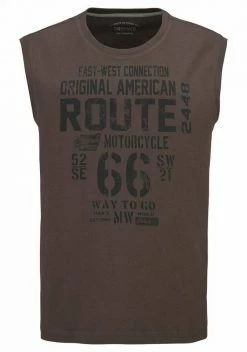 Man's World Muscleshirt (Packung, 2-tlg., 2er-Pack) aus reiner Baumwolle Blau | schwarz, Grau-meliert | olivgrün -Man's World Verkäufe 22044285