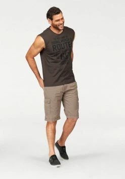 Man's World Muscleshirt (Packung, 2-tlg., 2er-Pack) aus reiner Baumwolle Blau | schwarz, Grau-meliert | olivgrün -Man's World Verkäufe 22179291