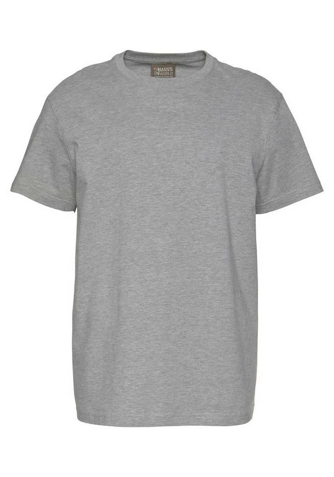 Man's World T-Shirt (Packung, 3-tlg., 3er-Pack) Basic T-Shirt mit trageangenehmer Qualität Olivgrün | khaki | natur, Weiß | weiß | weiß, Schwarz | schwarz | schwarz, Rot | marine | grau-meliert 8 Man's World T-Shirt (Packung, 3-tlg., 3er-Pack) Basic T-Shirt mit trageangenehmer Qualität Olivgrün | khaki | natur, Weiß | weiß | weiß, Schwarz | schwarz | schwarz, Rot | marine | grau-meliert – Bild 8