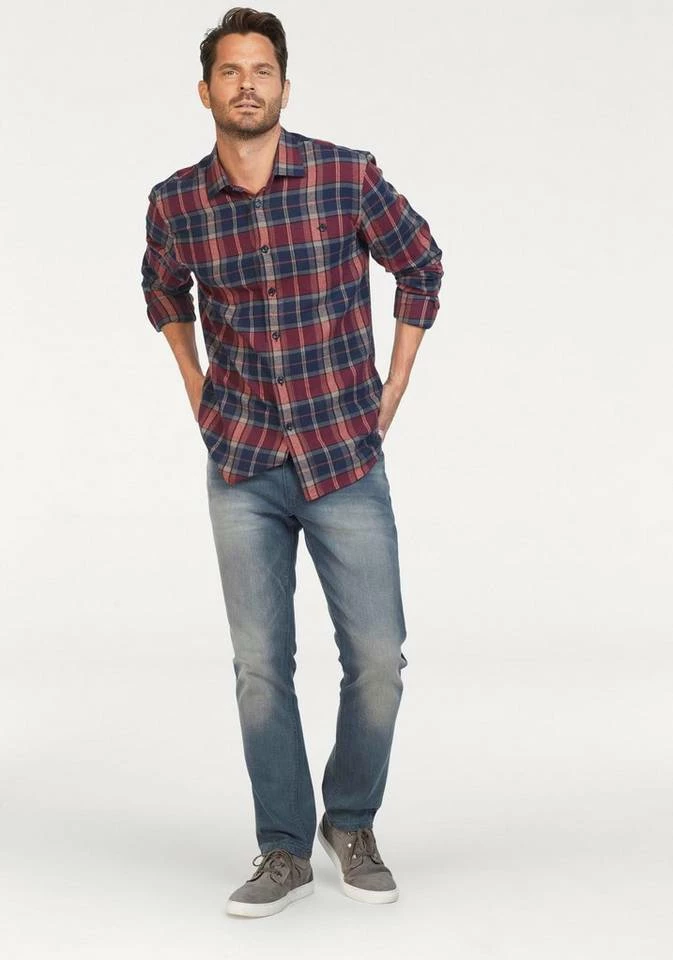 Man's World Flanellhemd Karomuster 4 Man's World Flanellhemd Karomuster – Bild 4