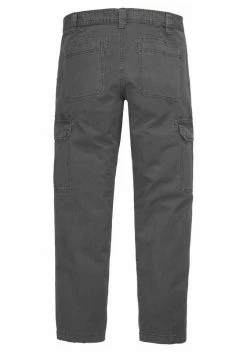 Man's World Cargohose mit aufgesetzten Taschen Schwarz, Khaki, Olivgrün, Grau -Man's World Verkäufe 27418190