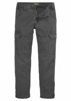 Man's World Cargohose mit aufgesetzten Taschen Schwarz, Khaki, Olivgrün, Grau -Man's World Verkäufe 27418439