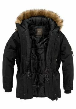 Man's World Parka Schwarz, Dunkelblau -Man's World Verkäufe 28297219