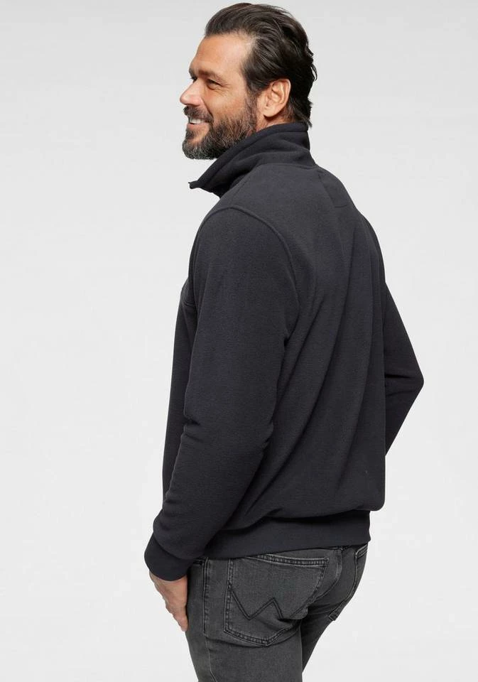 Man's World Fleecepullover mit Troyerkragen Burgund, Marine, Burgund (aus nachhaltigem Material), Marine (aus nachhaltigem Material) 2 Man's World Fleecepullover mit Troyerkragen Burgund, Marine, Burgund (aus nachhaltigem Material), Marine (aus nachhaltigem Material) – Bild 2