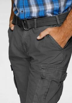 Man's World Cargobermudas (Set, mit Gürtel) aus robustem Material Marine, Anthrazit -Man's World Verkäufe 33adcb1c 1478 5b07 b4d1 534b9ad44ef4