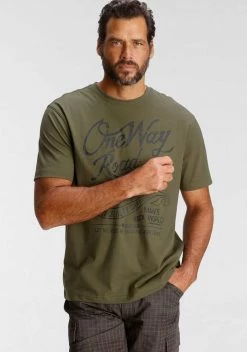 Man's World T-Shirt mit Print in Used-Optik Indigo, Oliv, Schwarz 11 Man's World T-Shirt mit Print in Used-Optik Indigo, Oliv, Schwarz -Man's World Verkäufe 353429c7 094f 56a9 92ff 19f2293208e3