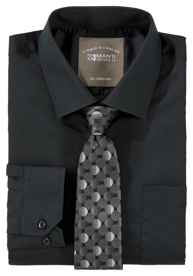 Man's World Businesshemd mit Brusttasche 6 Man's World Businesshemd mit Brusttasche – Bild 6