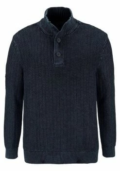 Man's World Troyer mit Ärmelbadge Dunkelblau, Schwarz 12 Man's World Troyer mit Ärmelbadge Dunkelblau, Schwarz -Man's World Verkäufe 35884801