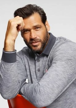 Man's World Langarm-Poloshirt 9 Man's World Langarm-Poloshirt -Man's World Verkäufe 36076026