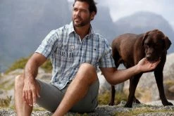 Man's World Kurzarmhemd Mit Chambray-Einsätzen an den Ärmeln -Man's World Verkäufe 37291405 1