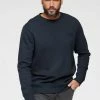 Man's World Sweatshirt aus Baumwollmischung Blau-meliert, Anthrazit-meliert, Rot-meliert, Dunkelblau