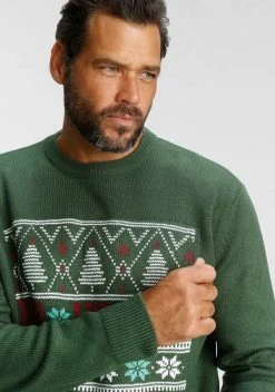 Man's World Rundhalspullover »Weihnachten« -Man's World Verkäufe 56255286 da79 576a 9563 c2ed17b50c27