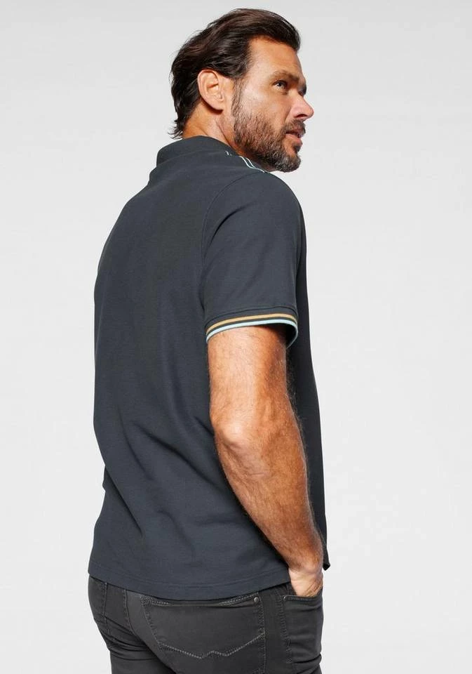 Man's World Poloshirt Mit Print an der Schulter 2 Man's World Poloshirt Mit Print an der Schulter – Bild 2