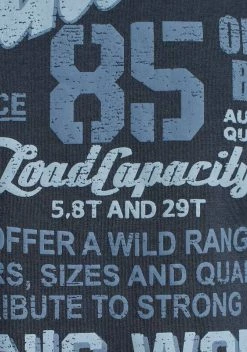 Man's World T-Shirt mit Print Blau-grau, Nachtblau, Dunkelgrau -Man's World Verkäufe 5bd19b26 2dc0 5df5 8aa6 bb60753c9fcf