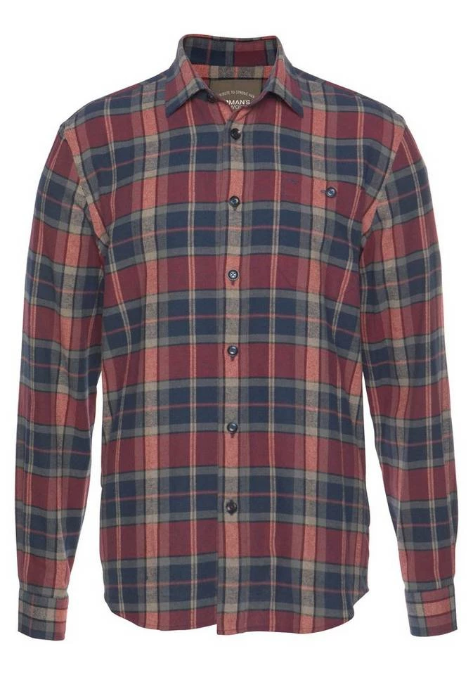 Man's World Flanellhemd Karomuster 5 Man's World Flanellhemd Karomuster – Bild 5
