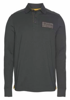 Man's World Langarm-Poloshirt