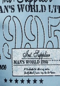 Man's World Kurzarmhemd Dunkelblau, Hellblau -Man's World Verkäufe 7da246a4 81e4 5db9 9cfe 1389ec97141f