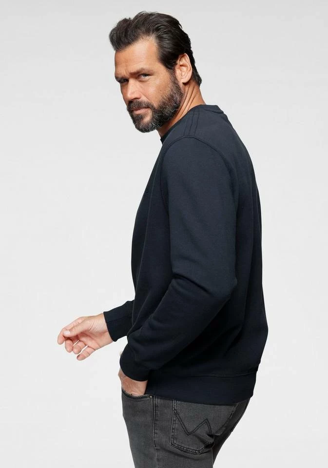 Man's World Sweatshirt aus Baumwollmischung Blau-meliert, Anthrazit-meliert, Rot-meliert, Dunkelblau 2 Man's World Sweatshirt aus Baumwollmischung Blau-meliert, Anthrazit-meliert, Rot-meliert, Dunkelblau – Bild 2