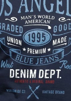 Man's World Langarmshirt Mit großem Schriftprint -Man's World Verkäufe 8d888bbc 1f12 50a5 a4b8 3ca1d44b5362