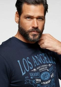 Man's World Langarmshirt Mit großem Schriftprint -Man's World Verkäufe 906d833b c303 5a56 a83f 6cc18119d978