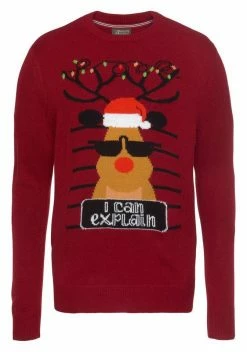 Man's World Rundhalspullover »Rentier« -Man's World Verkäufe 91614f46 e9cc 51da 94d6 b404ccfcb7e2