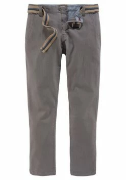 Man's World Chinohose (Set, mit abnehmbarem Gürtel) Grau, Beige -Man's World Verkäufe 9450c3dd 7c80 5c64 8729 8c3098c29b30