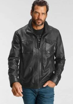 Man's World Lederjacke