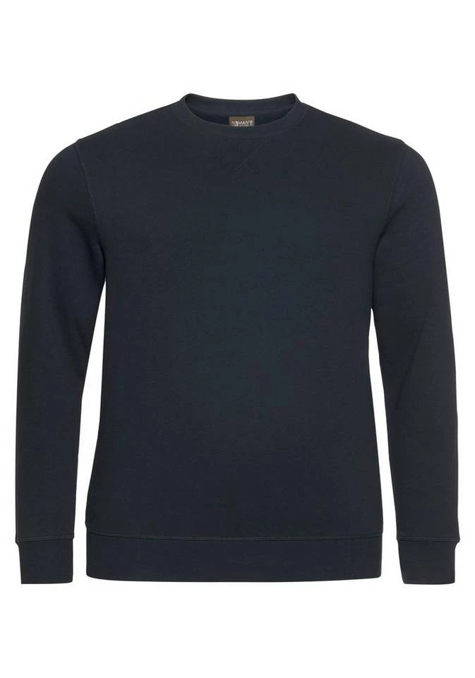 Man's World Sweatshirt aus Baumwollmischung Blau-meliert, Anthrazit-meliert, Rot-meliert, Dunkelblau 5 Man's World Sweatshirt aus Baumwollmischung Blau-meliert, Anthrazit-meliert, Rot-meliert, Dunkelblau – Bild 5