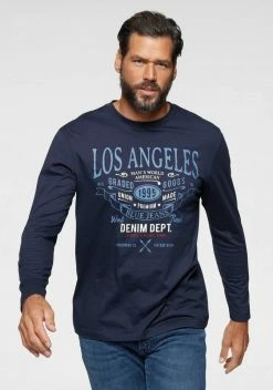 Man's World Langarmshirt Mit großem Schriftprint -Man's World Verkäufe cd61c34c b8ef 5da6 bfa5 973f1fe7bf72