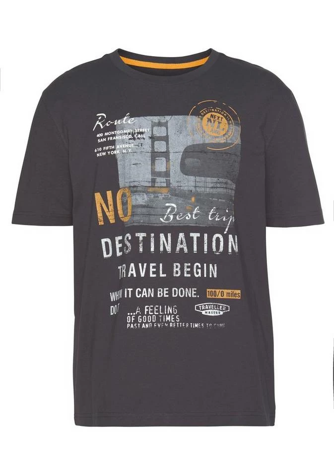 Man's World T-Shirt Mit großem Motivprint 4 Man's World T-Shirt Mit großem Motivprint – Bild 4