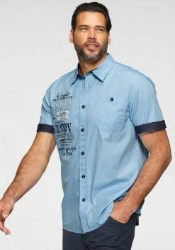 Man's World Kurzarmhemd Dunkelblau, Hellblau -Man's World Verkäufe d3a037d3 c03a 591d 8f39 fdf7ce88fa75