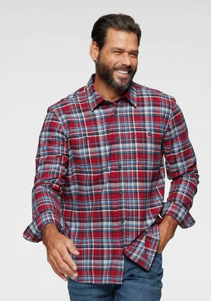 Man's World Flanellhemd (Packung, 3er-Pack) 8 Man's World Flanellhemd (Packung, 3er-Pack) – Bild 8