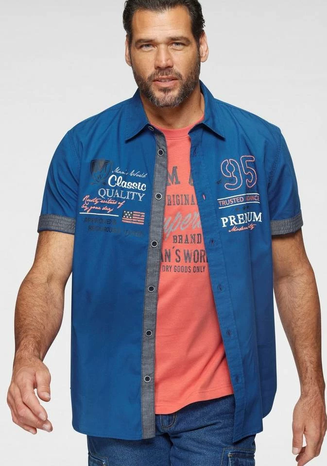 Man's World Kurzarmhemd (mit T-Shirt) 1 Man's World Kurzarmhemd (mit T-Shirt)