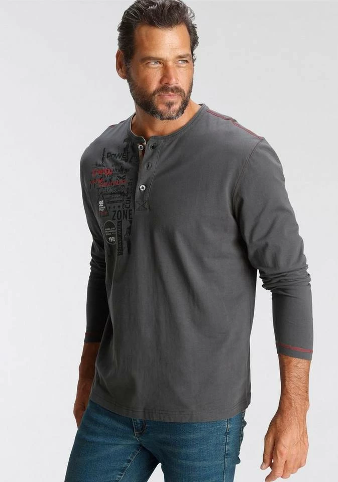 Man's World Henleyshirt 1 Man's World Henleyshirt